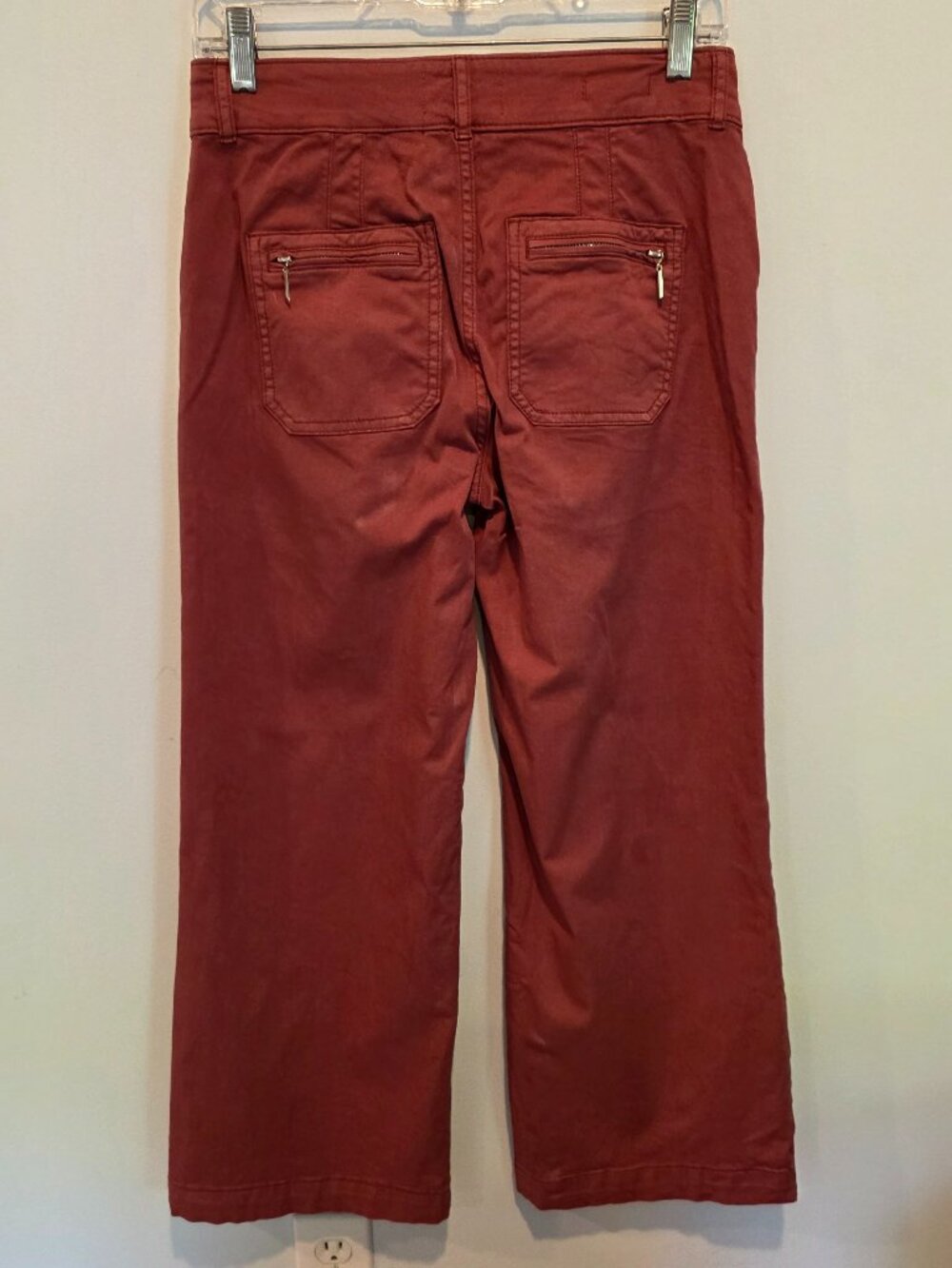 WHBM Pret Utility Wide Leg Cropped Pants, Size 2 Tall, Like New - Picture 5 of 8